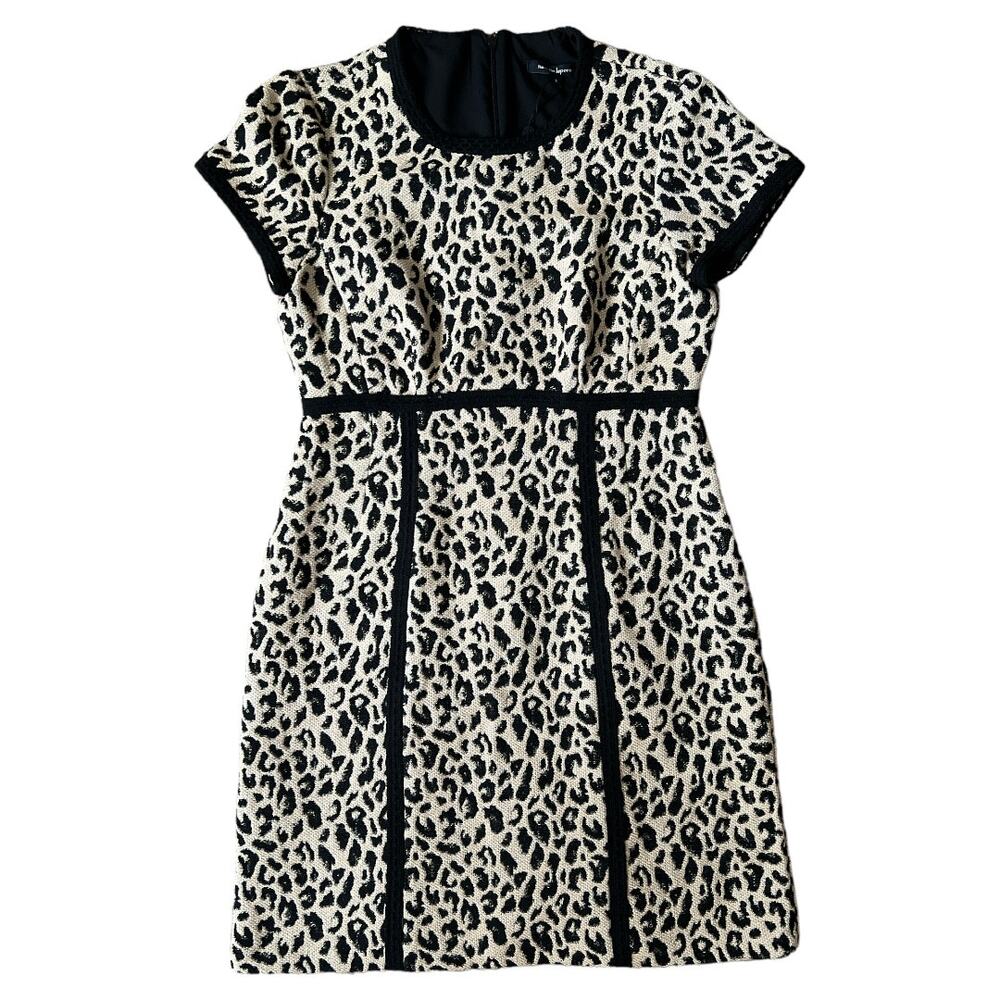 Nanette Lepore Dress Set Leopard Print US0 Chic Style - Picture 7 of 15